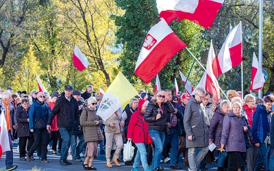 	Uczestnicy domagali się również wolności dla ks. Michała Olszewskiego.