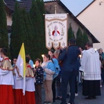 Procesja różańcowa w Wietrzychowicach