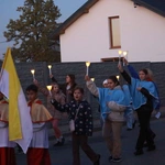 Procesja różańcowa w Wietrzychowicach