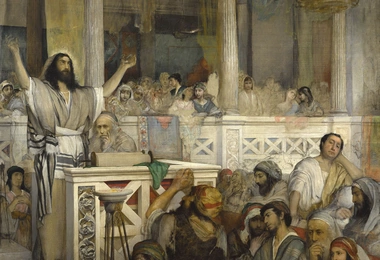  Chrystus nauczający w Kafarnaum, 1879 r. Muzeum Narodowe w Warszawie