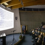 90. urodziny abp. seniora Damiana Zimonia na WTL UŚ