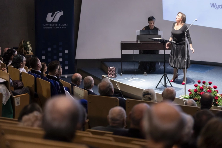 90. urodziny abp. seniora Damiana Zimonia na WTL UŚ