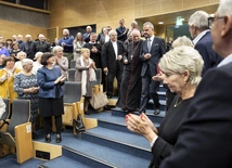 90. urodziny abp. seniora Damiana Zimonia na WTL UŚ