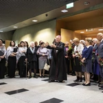 90. urodziny abp. seniora Damiana Zimonia na WTL UŚ