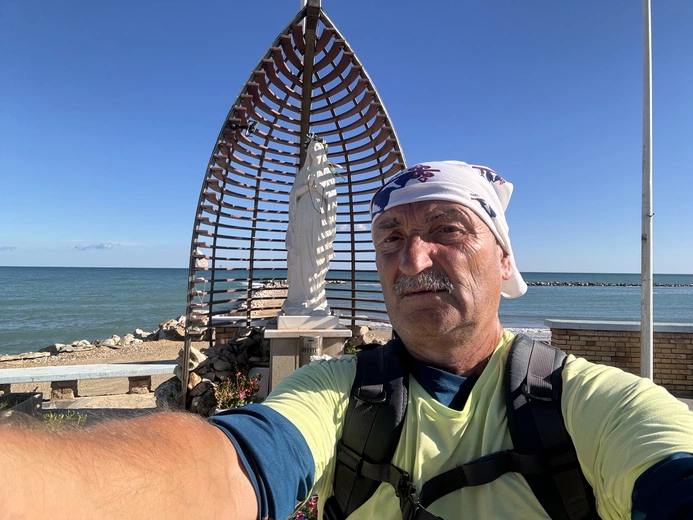 Pielgrzymka Włodzimierza Oleksego z Powroźnika do Pompejów