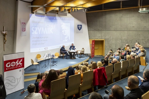 Spotkanie autorskie z ks. prof. Jerzym Szymikiem