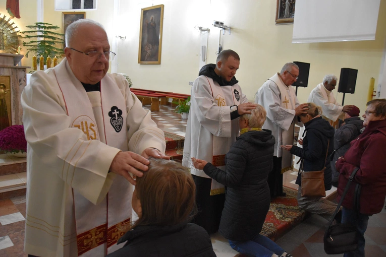 Przasnysz. O. Jose Maniparambil w sanktuarium Matki Bożej