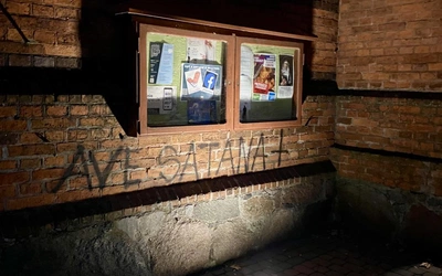 Profanacja kościoła w Kwidzynie
