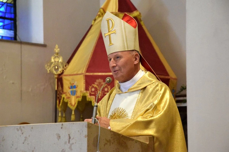 Pielgrzymka strażaków PSP i OSP u MB Miłosierdzia