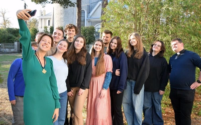 Uczestnicy Szkoły Animatora Parafialnego w Pionkach.