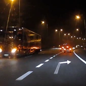 Śląskie. Policja szuka świadków jazdy pod prąd ciężarówek na S1