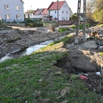 Niemieccy żołnierze pomagają w Bodzanowie