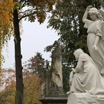 Zabytkowy nagrobek ks. Justyna Łady