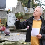 Zabytkowy nagrobek ks. Justyna Łady