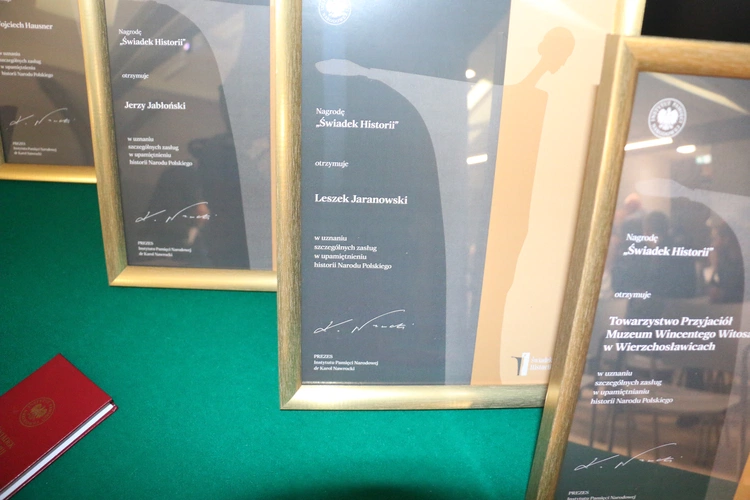 Gala 13. edycji Nagrody "Świadek Historii" 2024