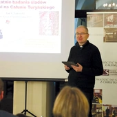 Spotkanie poprowadził o. Mariusz Kiełbasa LC, dyrektor Polskiego Centrum Syndonologicznego w Krakowie.