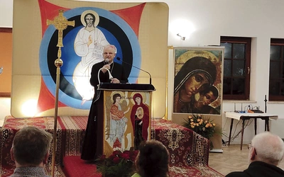 W piątek 25 października uczestników rekolekcji odwiedził bp Marek Mendyk.