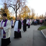 Uroczystość na cmentarzu