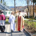 Poświęcenie krypty i figur świętych