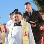 Poświęcenie krypty i figur świętych