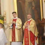 Poświęcenie krypty i figur świętych