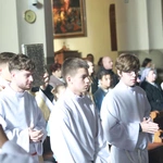 Poświęcenie krypty i figur świętych