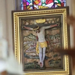 Poświęcenie krypty i figur świętych