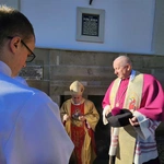 Poświęcenie krypty i figur świętych