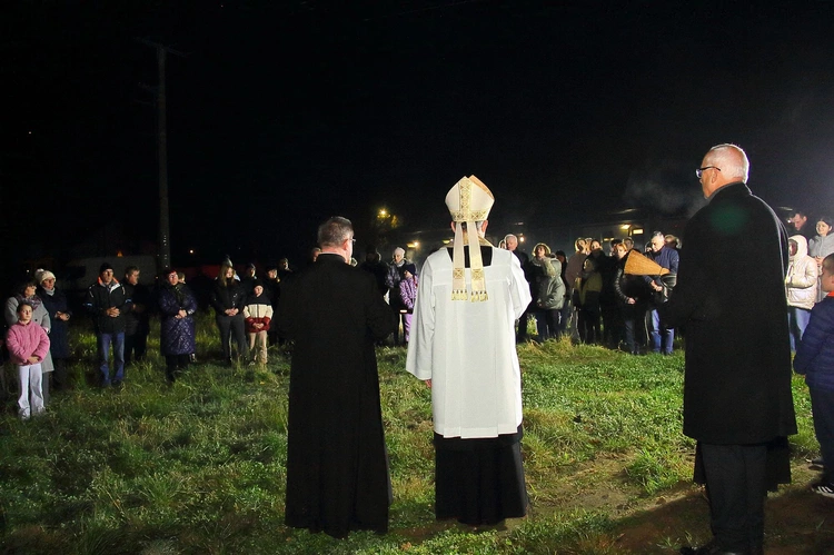 Poświęcenie placu budowy