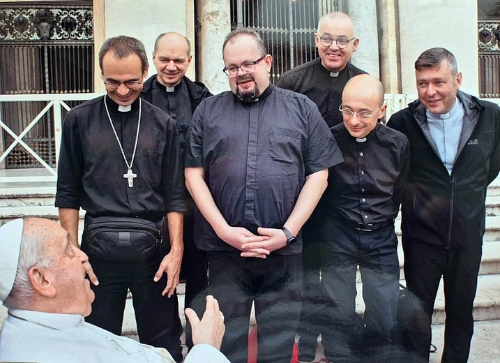 Jubileusz 20 lat kapłaństwa w Rzymie i spotkanie z papieżem Franciszkiem