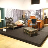 W jednej z sal odtworzono sandomierskie mieszkanie literata.