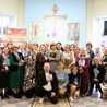 Uczestnicy w kaplicy ośrodka przy ul. Głównej 16.