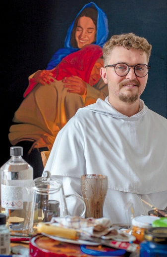 	Dominikanin o. Jacek Hajnos i jego „Nawiedzenie św. Elżbiety”.