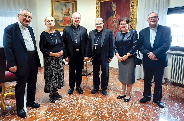 	Niespodziewane spotkanie z kard. Marcellem Semeraro i przekazanie mu Positio.