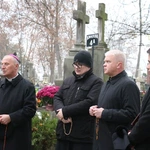 Modlitwa wspólnoty WSD w Radomiu za zmarłych duchownych 