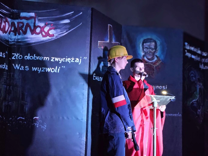 Widowisko o ks. Jerzym Popiełuszce
