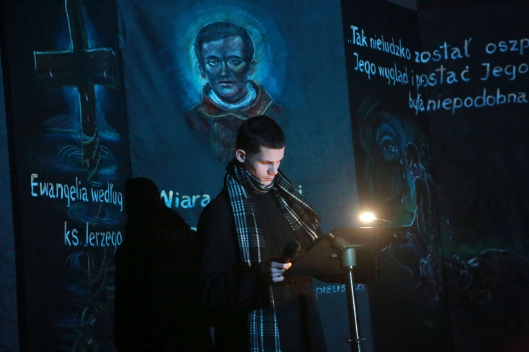 Widowisko o ks. Jerzym Popiełuszce