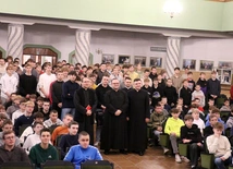 Zajęcia odbywały się w Auli Jana Pawła II.