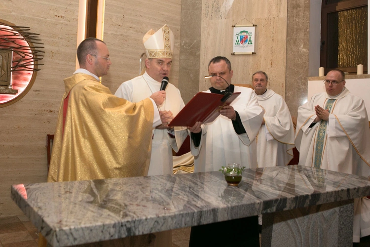 Poświęcenie kościoła w Siemianicach