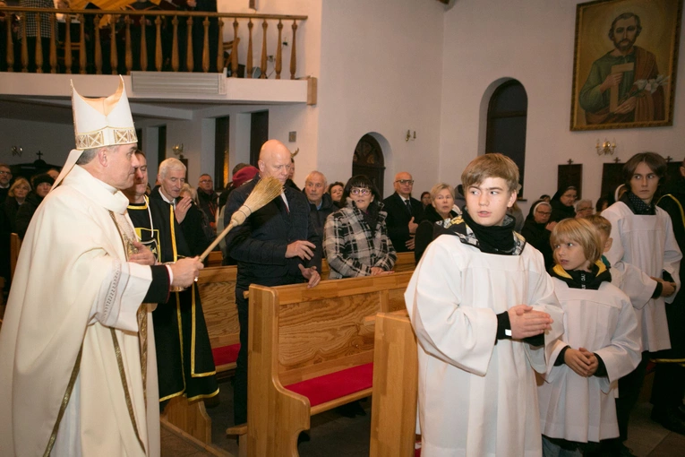 Poświęcenie kościoła w Siemianicach