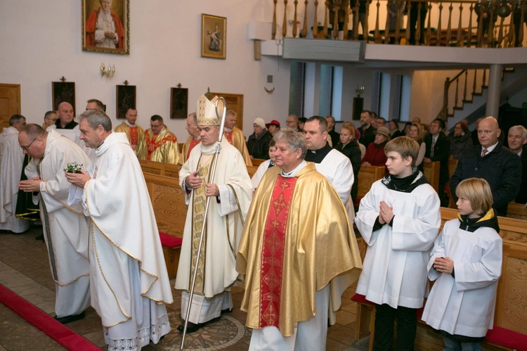 Poświęcenie kościoła w Siemianicach