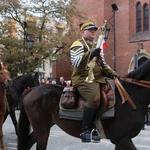 Defilada i prezentacja Kawalerzystów Ochotniczego Szwadronu 3. Pułku Ułanów Śląskich w Kędzierzynie-Koźlu