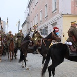 Defilada i prezentacja Kawalerzystów Ochotniczego Szwadronu 3. Pułku Ułanów Śląskich w Kędzierzynie-Koźlu