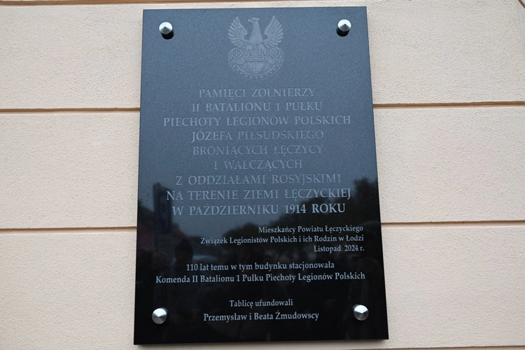 Pamięć o Legionistach w Łęczycy 