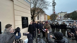 W Łęczycy odsłonięto tablicę pamięci żołnierzy 2. Batalionu 1. Pułku Piechoty Legionów Polskich.