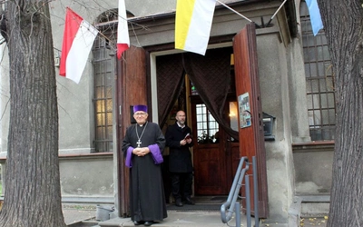Uroczystość w kościele ormiańskim 