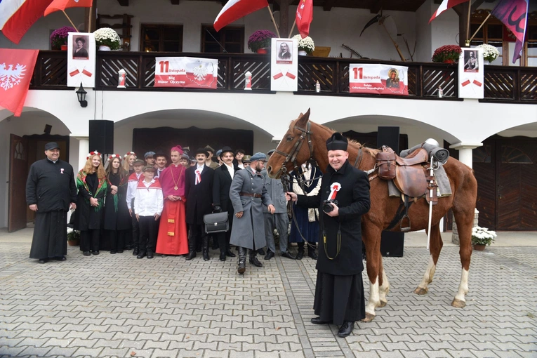 Ojcowie niepodległości zawitali do Wojakowej
