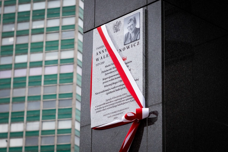 Pamięć o Annie Walentynowicz