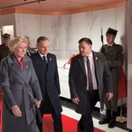 Wieńce w Mauzoleum Prezydentów RP na Uchodźstwie