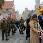 Przemarsz w Święto Niepodległości w Opolu